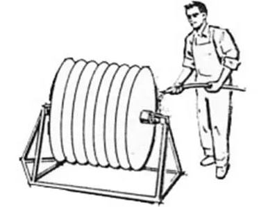 wash off filter setup